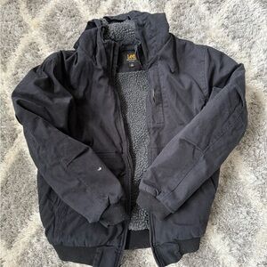Men’s medium Lee Men's Black Sherpa Jacket